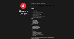 Desktop Screenshot of absolutedesign.com